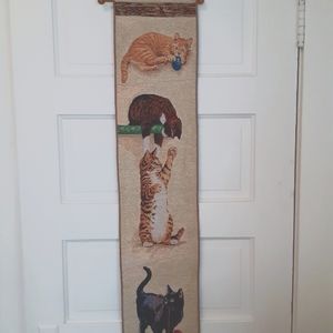 Bell Pull Decorative Cat / Kitten Wall Hanging. 😸